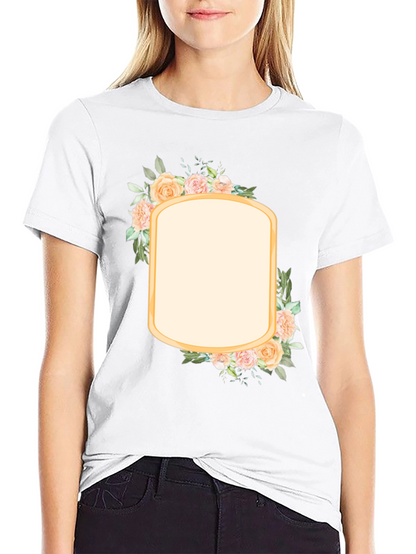 Floral Frame T-Shirt