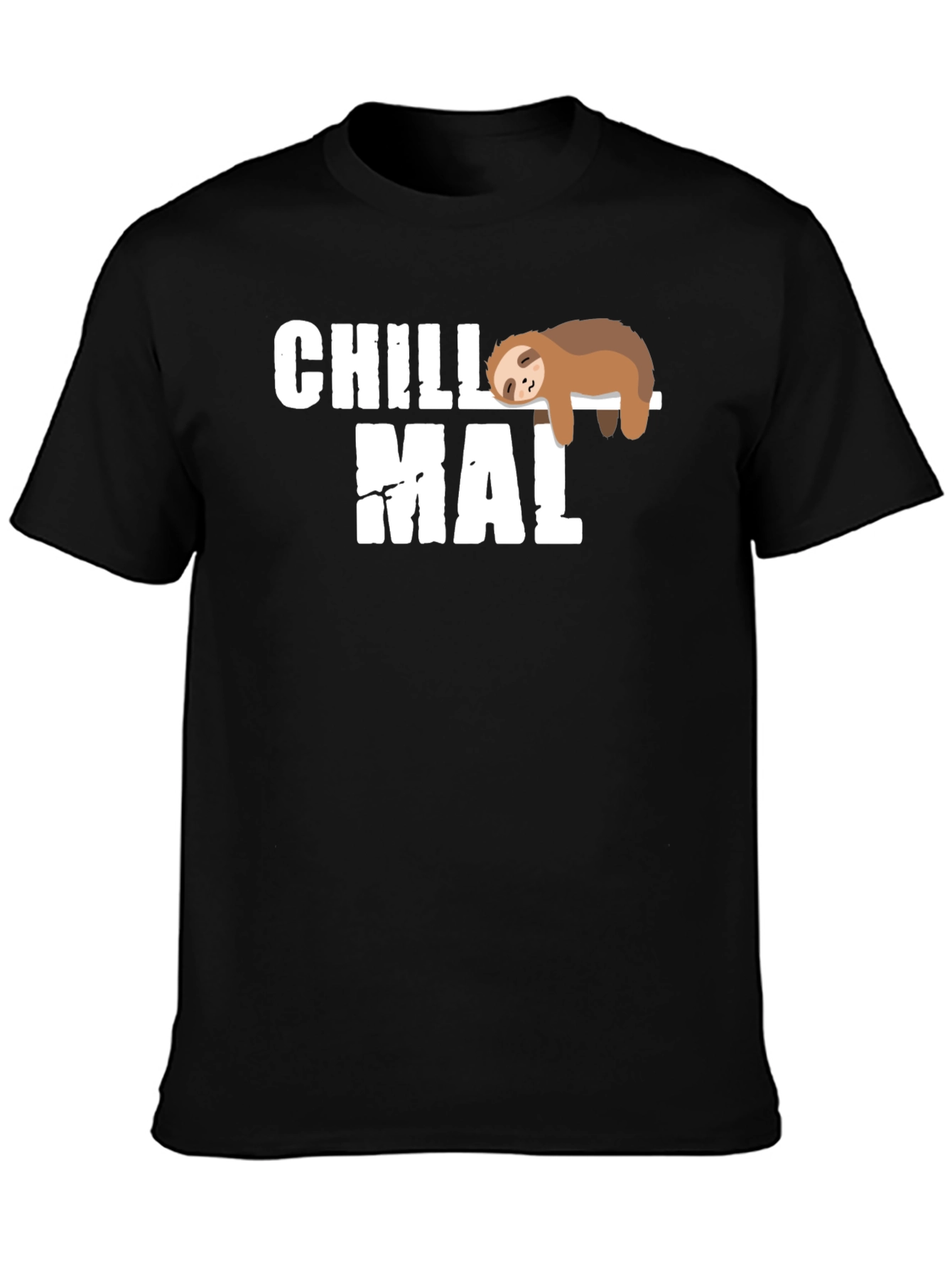 Chill Mal Sloth T-Shirt - Relaxed Fit