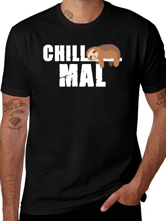 Chill Mal Sloth T-Shirt - Relaxed Fit