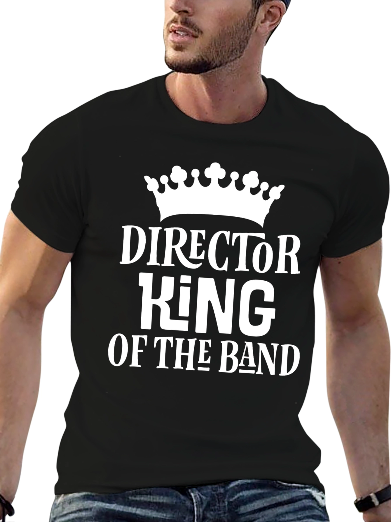 Director King of the Band Black T-Shirt