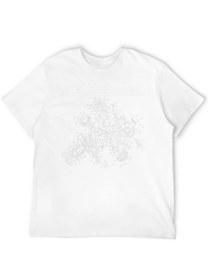 Anatomy of a Camera Black Graphic Tee