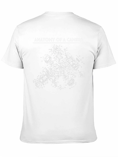 Anatomy of a Camera Black Graphic Tee
