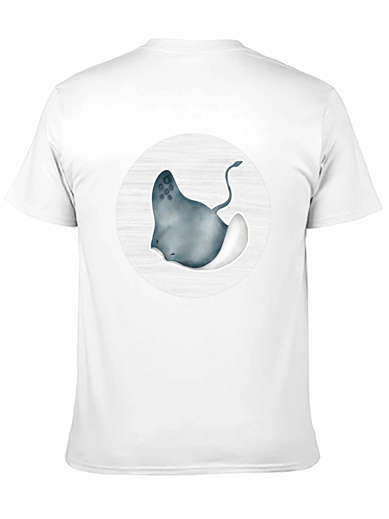 Stingray Graphic Tee - Black Cotton Blend