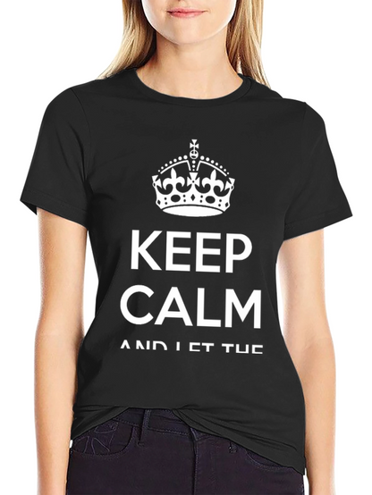 Keep Calm T-Shirt - Crown Graphic Tee