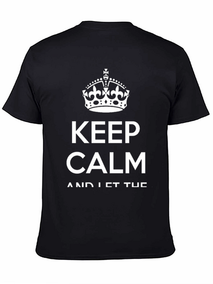 Keep Calm T-Shirt - Crown Graphic Tee