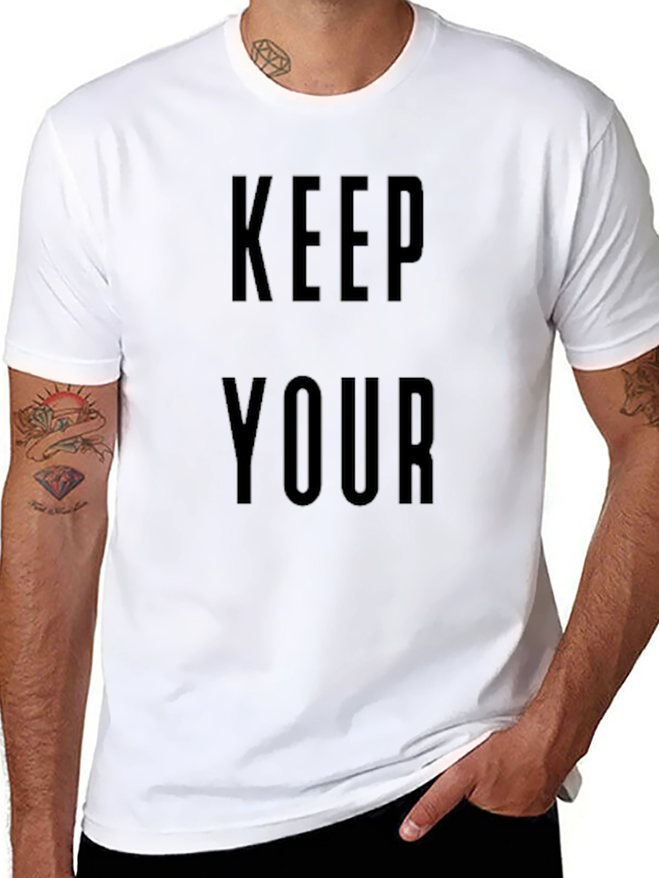 Keep Your T-Shirt | Bold Statement Tee