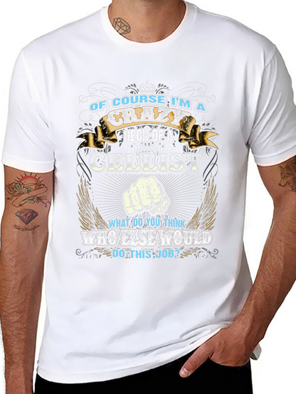 Crazy Cellist T-Shirt: Music Lovers Apparel