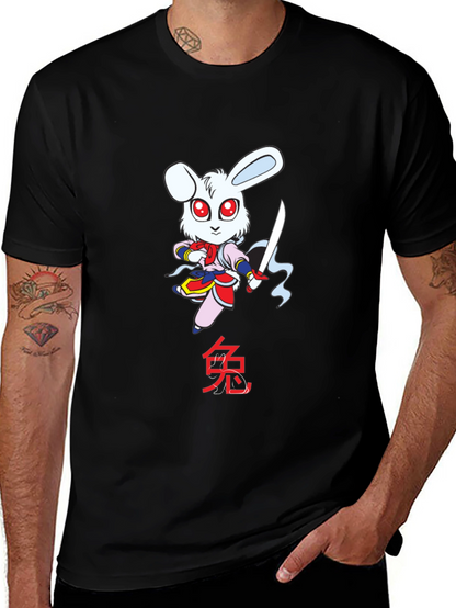 Chinese Zodiac Rabbit Graphic Tee