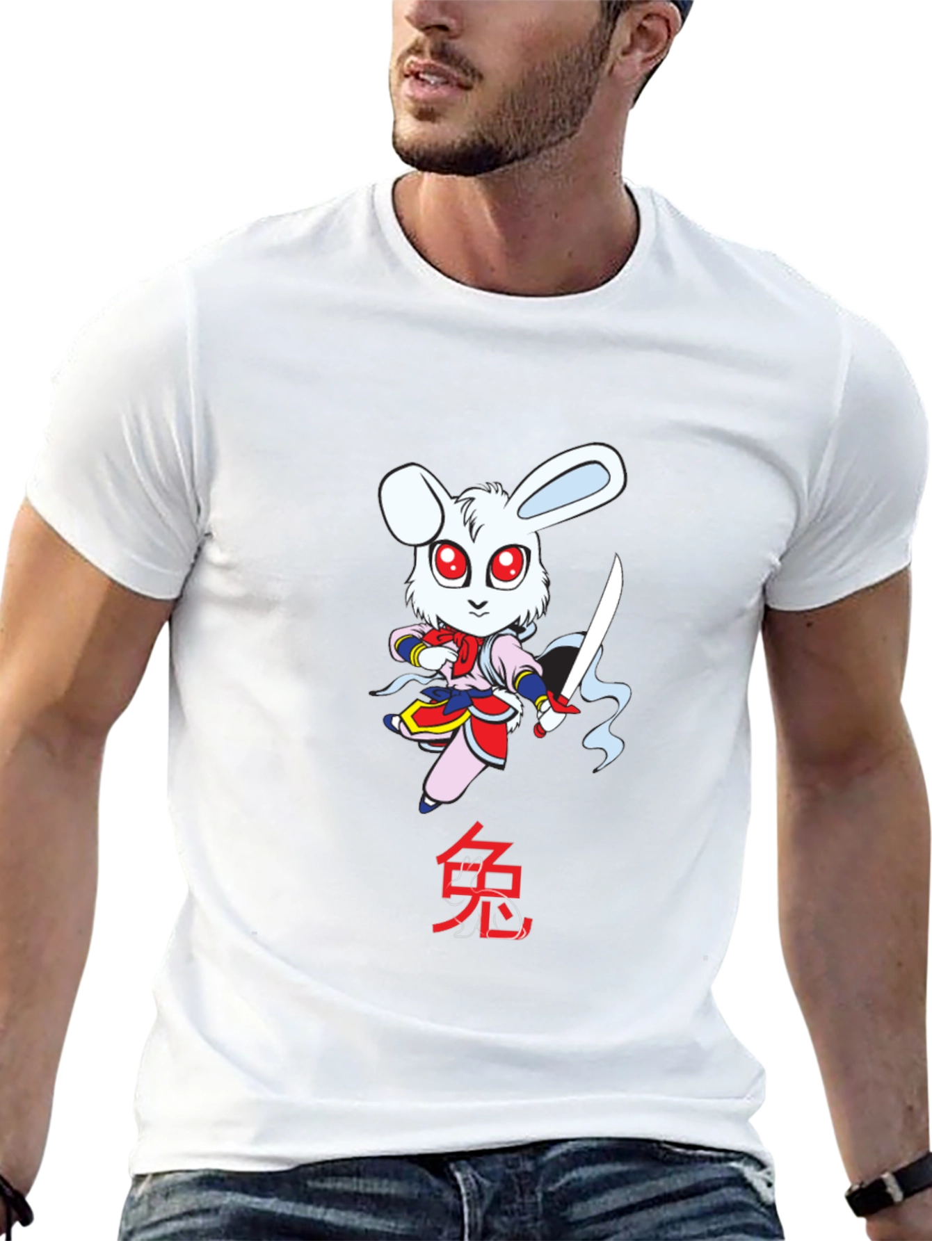 Chinese Zodiac Rabbit Graphic Tee