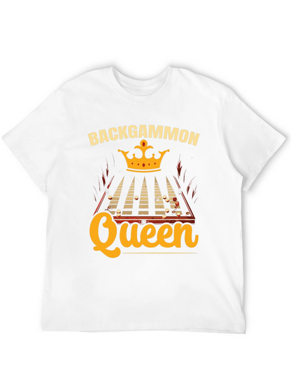 Backgammon Queen Graphic Tee