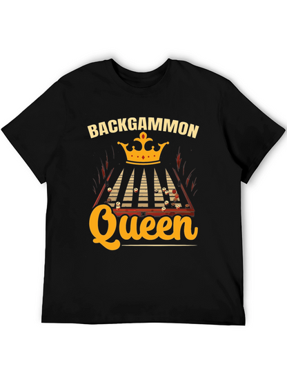 Backgammon Queen Graphic Tee