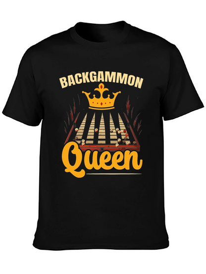 Backgammon Queen Graphic Tee