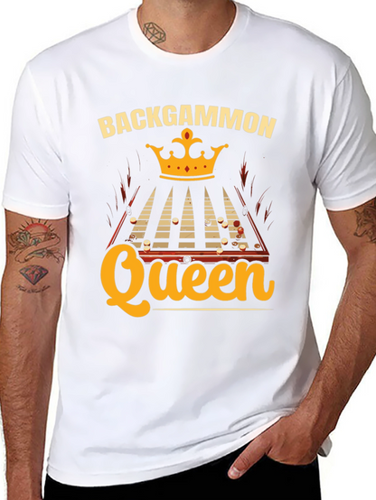 Backgammon Queen Graphic Tee