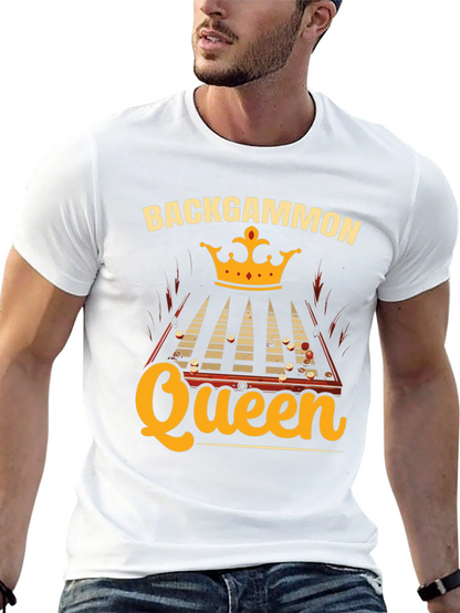 Backgammon Queen Graphic Tee