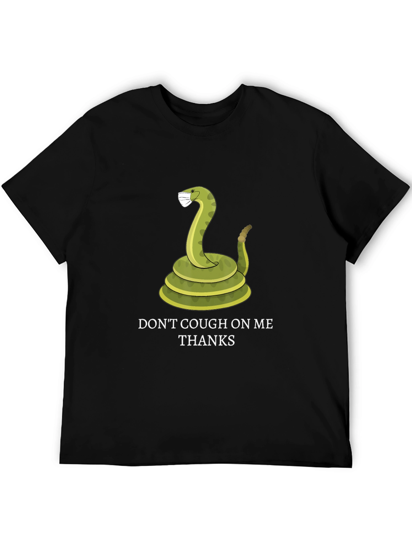 Dont Cough On Me T-Shirt - Funny Snake Tee