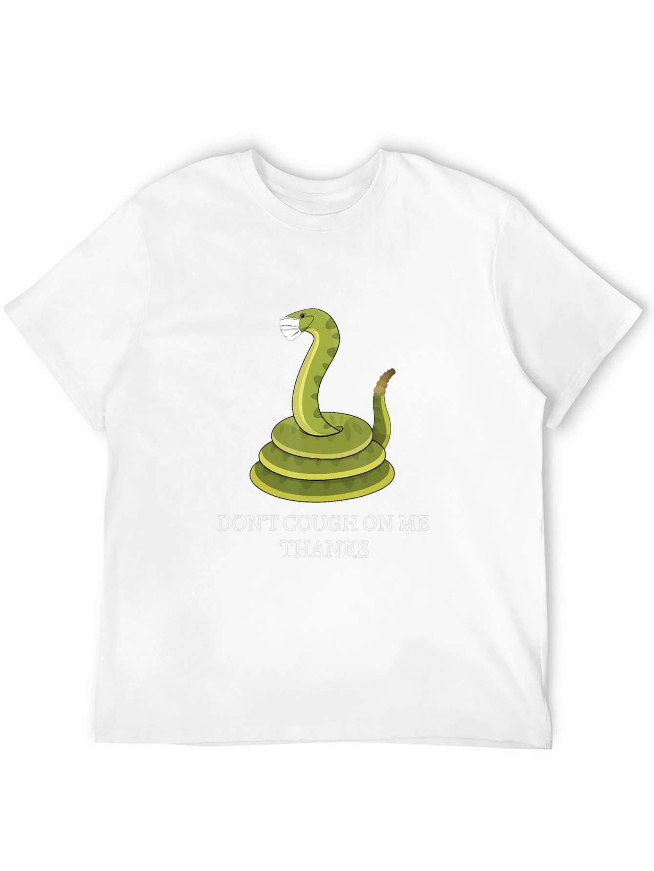 Dont Cough On Me T-Shirt - Funny Snake Tee