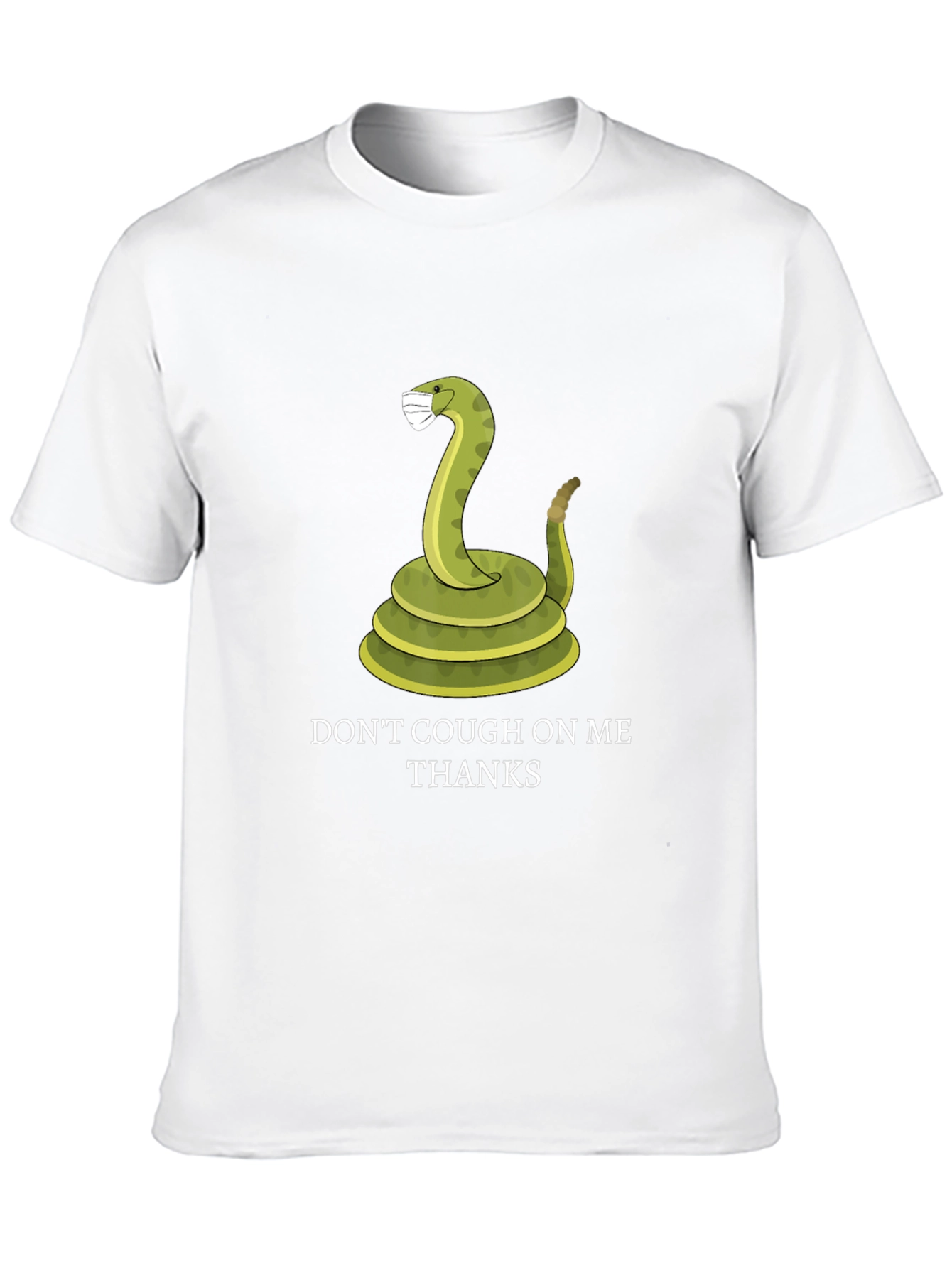 Dont Cough On Me T-Shirt - Funny Snake Tee