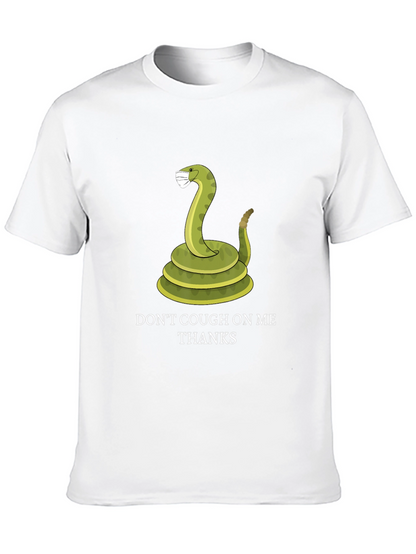 Dont Cough On Me T-Shirt - Funny Snake Tee