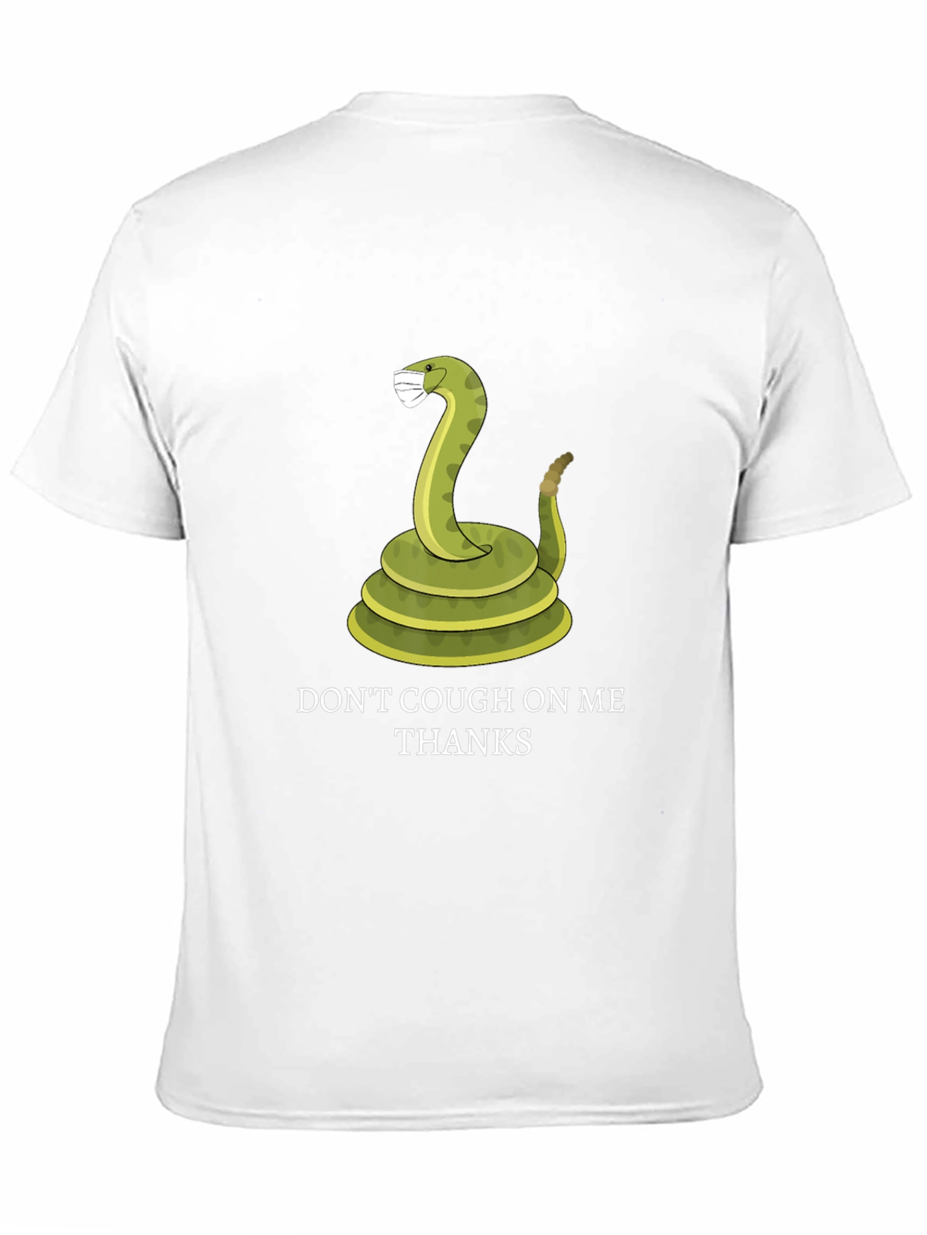 Dont Cough On Me T-Shirt - Funny Snake Tee