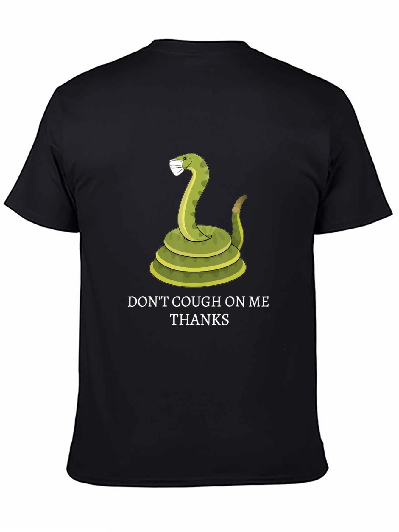 Dont Cough On Me T-Shirt - Funny Snake Tee