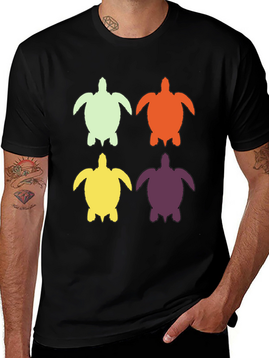 Sea Turtle Pop Art T-Shirt