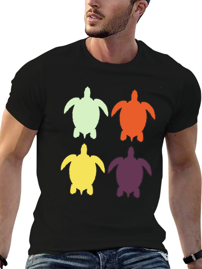 Sea Turtle Pop Art T-Shirt