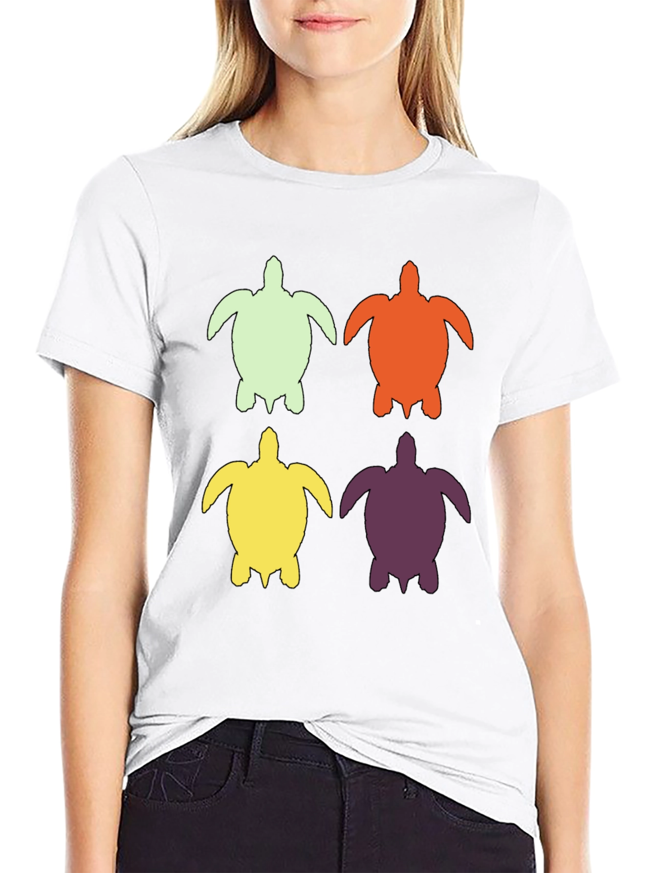 Sea Turtle Pop Art T-Shirt