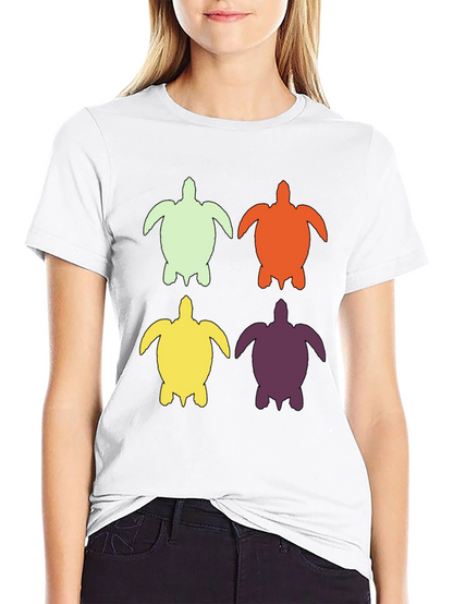 Sea Turtle Pop Art T-Shirt