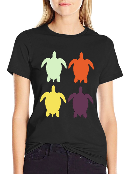 Sea Turtle Pop Art T-Shirt
