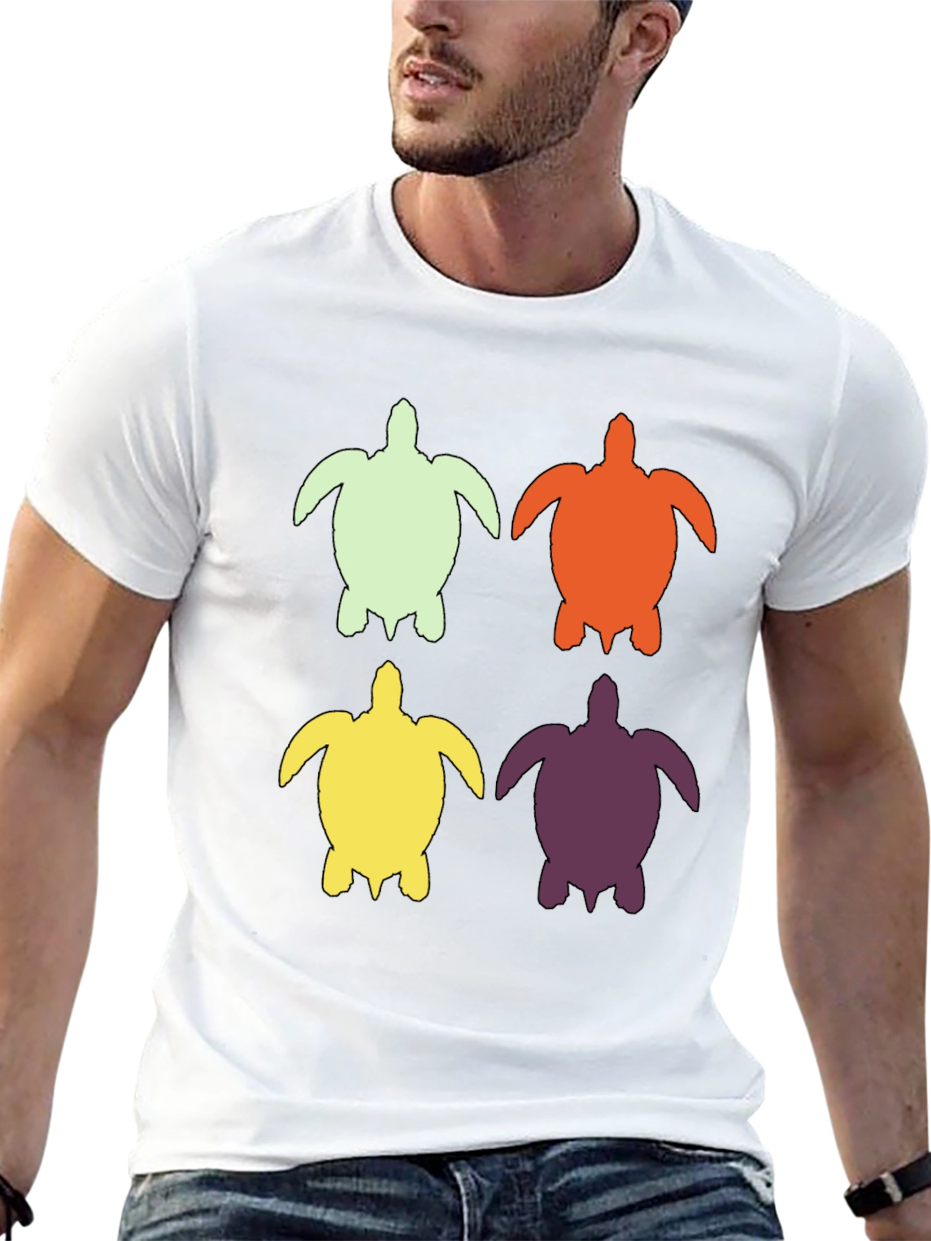 Sea Turtle Pop Art T-Shirt