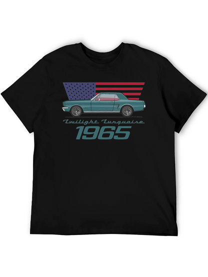 Twilight Turquoise 1965 Mustang T-Shirt