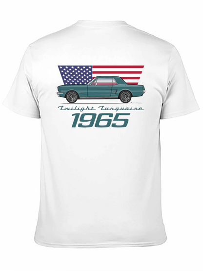 Twilight Turquoise 1965 Mustang T-Shirt