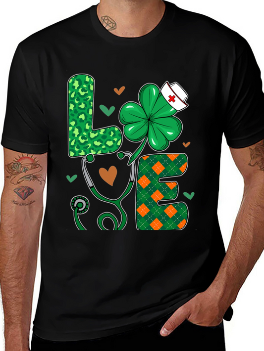 St. Patricks Day Nurse Love T-Shirt