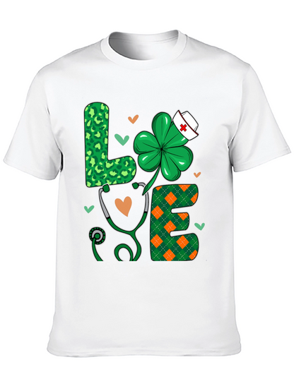 St. Patricks Day Nurse Love T-Shirt