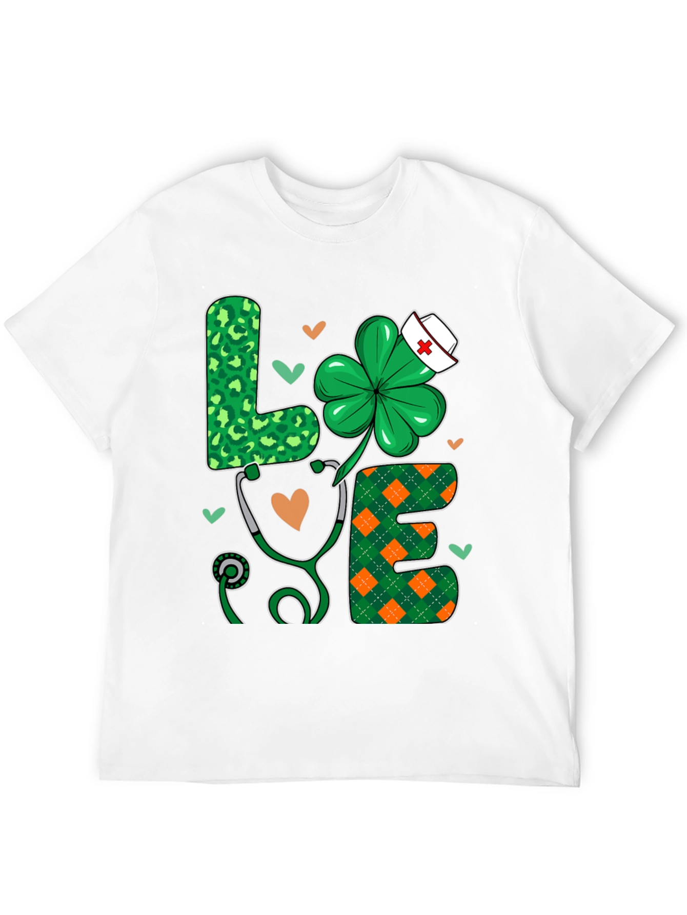 St. Patricks Day Nurse Love T-Shirt