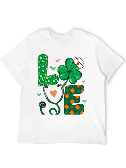 St. Patricks Day Nurse Love T-Shirt