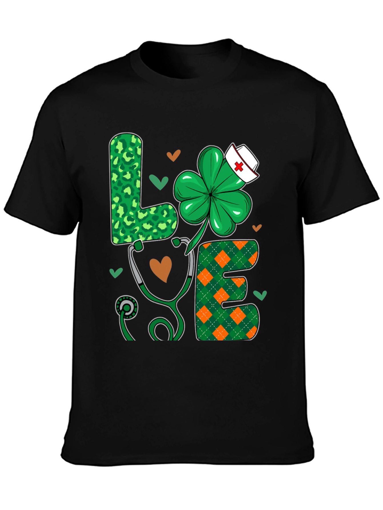 St. Patricks Day Nurse Love T-Shirt