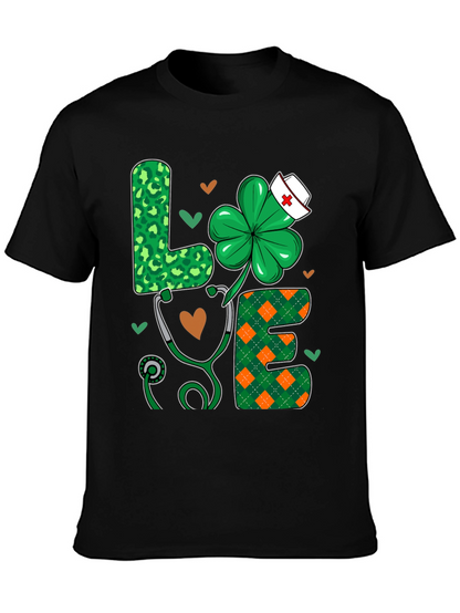 St. Patricks Day Nurse Love T-Shirt