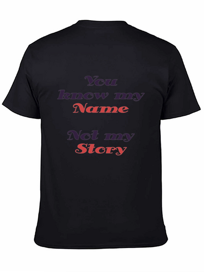 You Know My Name Tee - Stylish Graphic T-Shirt