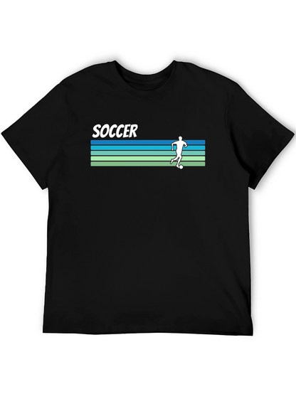 Retro Soccer Player Graphic Tee
