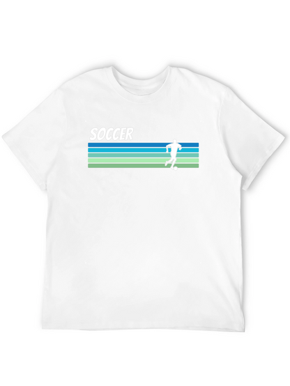 Retro Soccer Player Graphic Tee