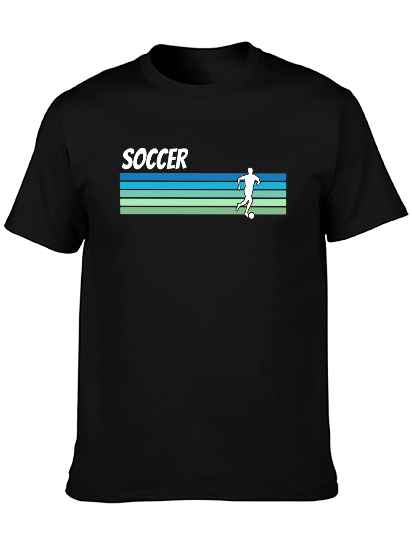 Retro Soccer Player Graphic Tee