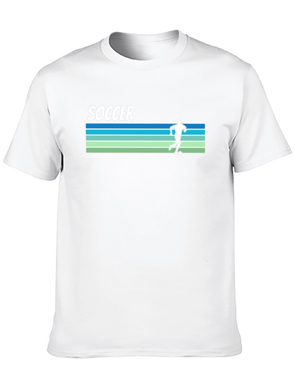 Retro Soccer Player Graphic Tee