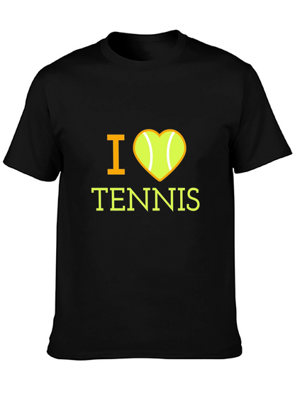 I Heart Tennis Graphic T-Shirt