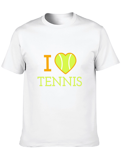 I Heart Tennis Graphic T-Shirt