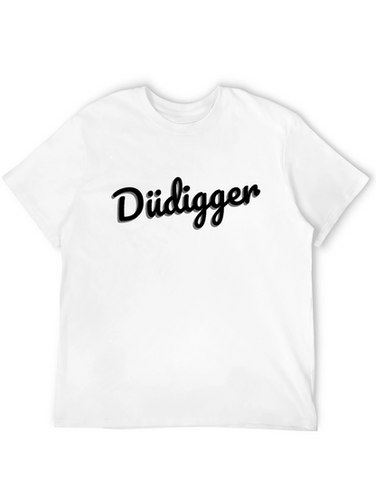 Düdigger Graphic Tee - Stylish Black T-Shirt
