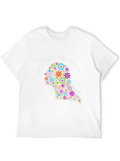 Equality Bloom Graphic Tee - Black Unisex T-Shirt