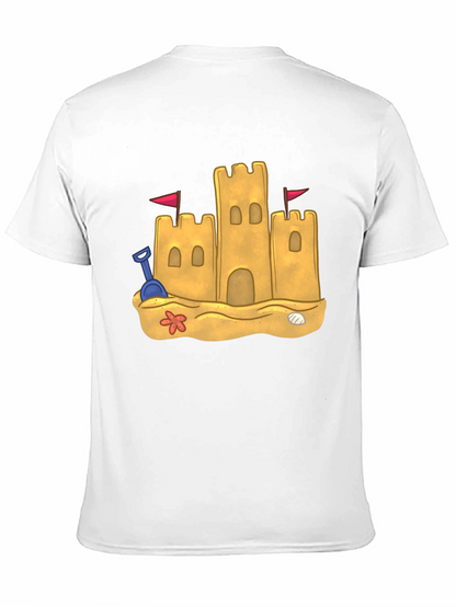 Sandcastle Graphic Tee - Beach Vibes