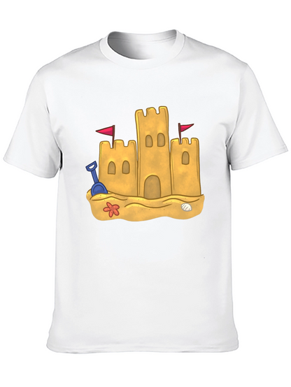 Sandcastle Graphic Tee - Beach Vibes