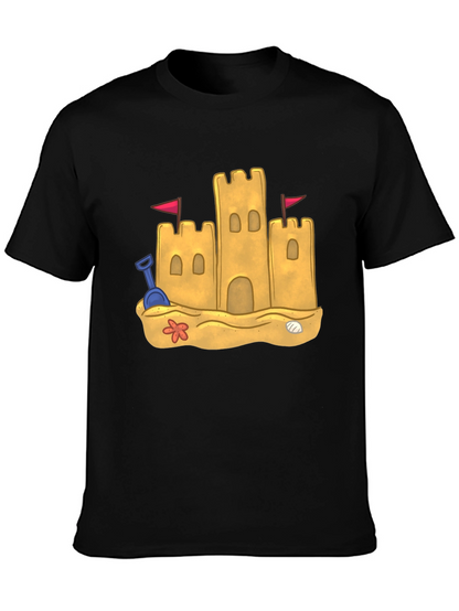 Sandcastle Graphic Tee - Beach Vibes